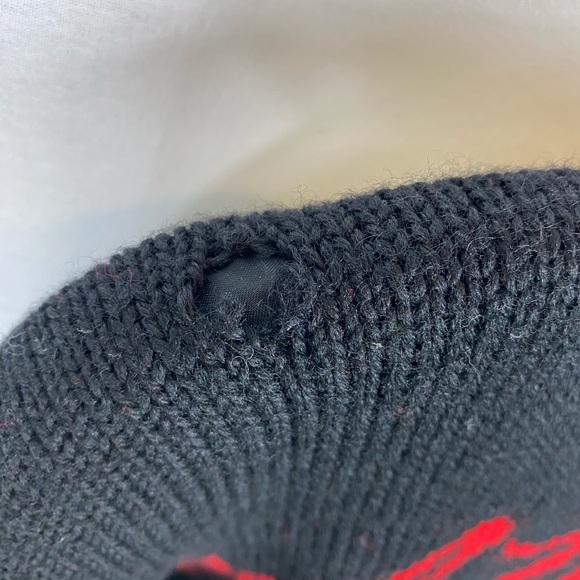 Vintage 1992 The Eagle’s Eye Wool Buttoned Christmas Sweater Sz. M Read - Picture 4 of 9